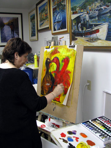 photo de la toile