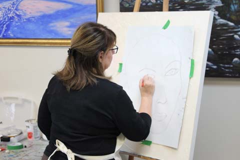 photo de la toile